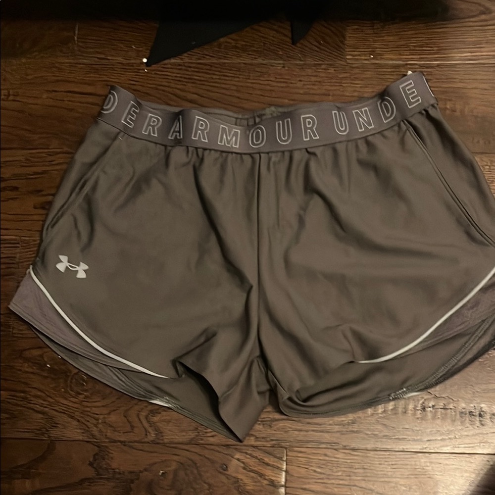 Under Armour Charcoal Running Shorts